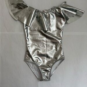 Stella Cove Silver Kids One Piece Swimsuit